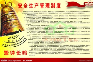 急求小企业适用的安全生产管理制度!