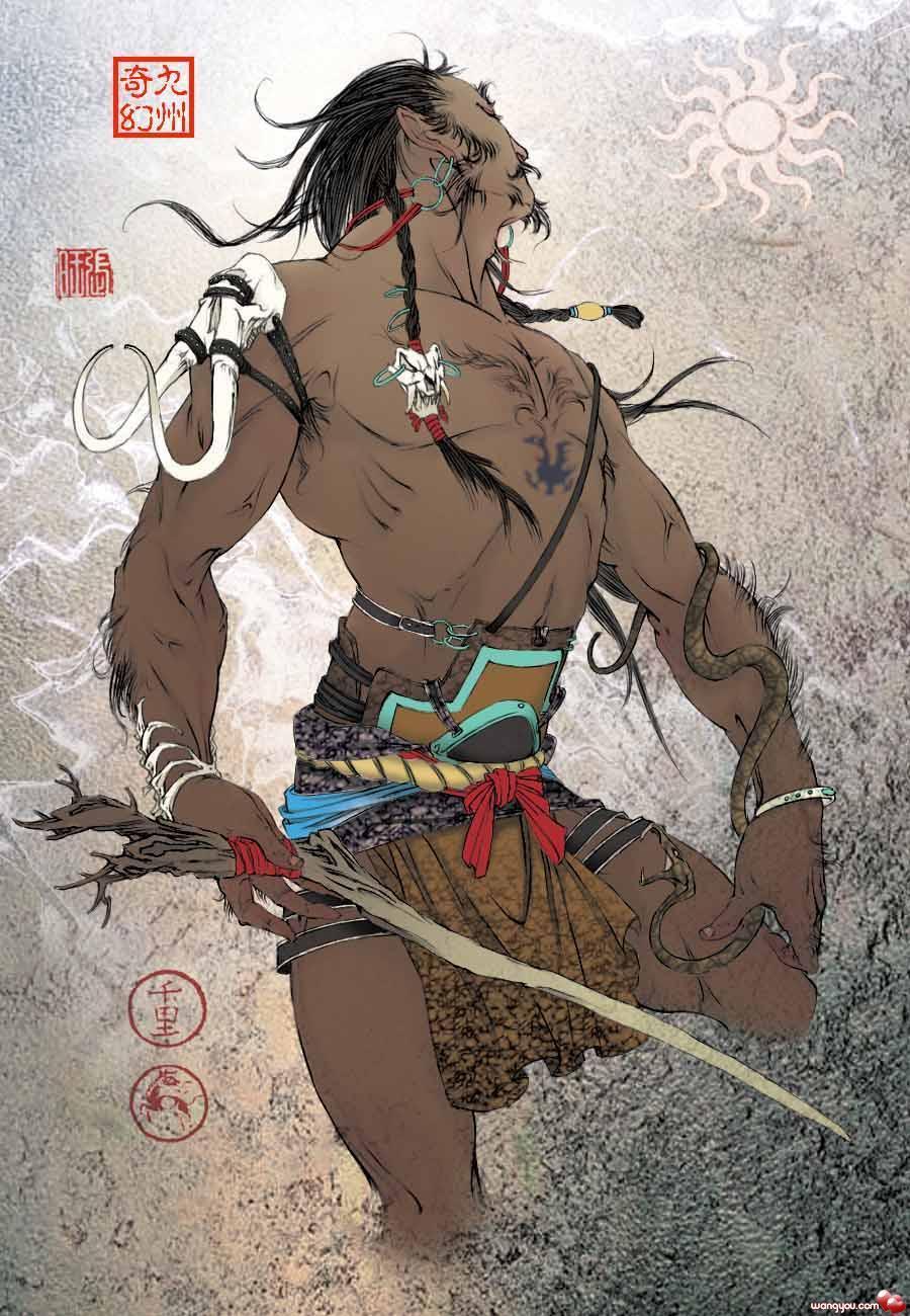 夸父-中国古代神话人物