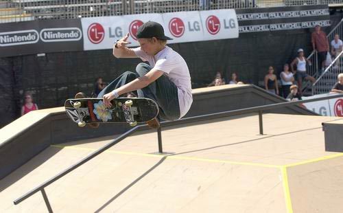 action滑板姿势:在滑行过程中人与滑板的相