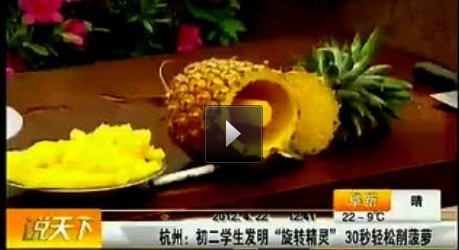 旋转精灵削菠萝神器