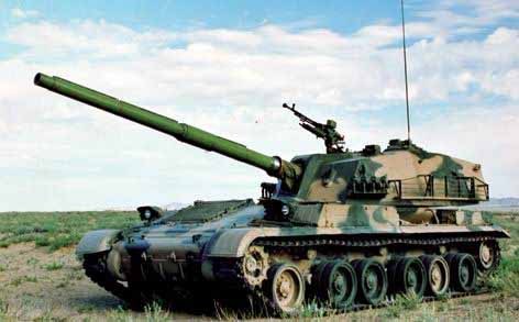 自行反坦克炮图片