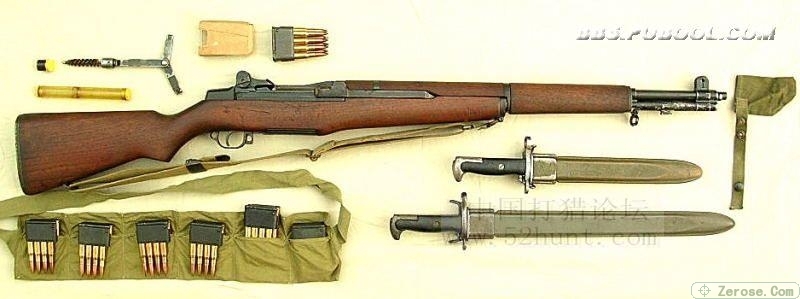 m1式加兰德步枪根据美国的军事援助计划提供